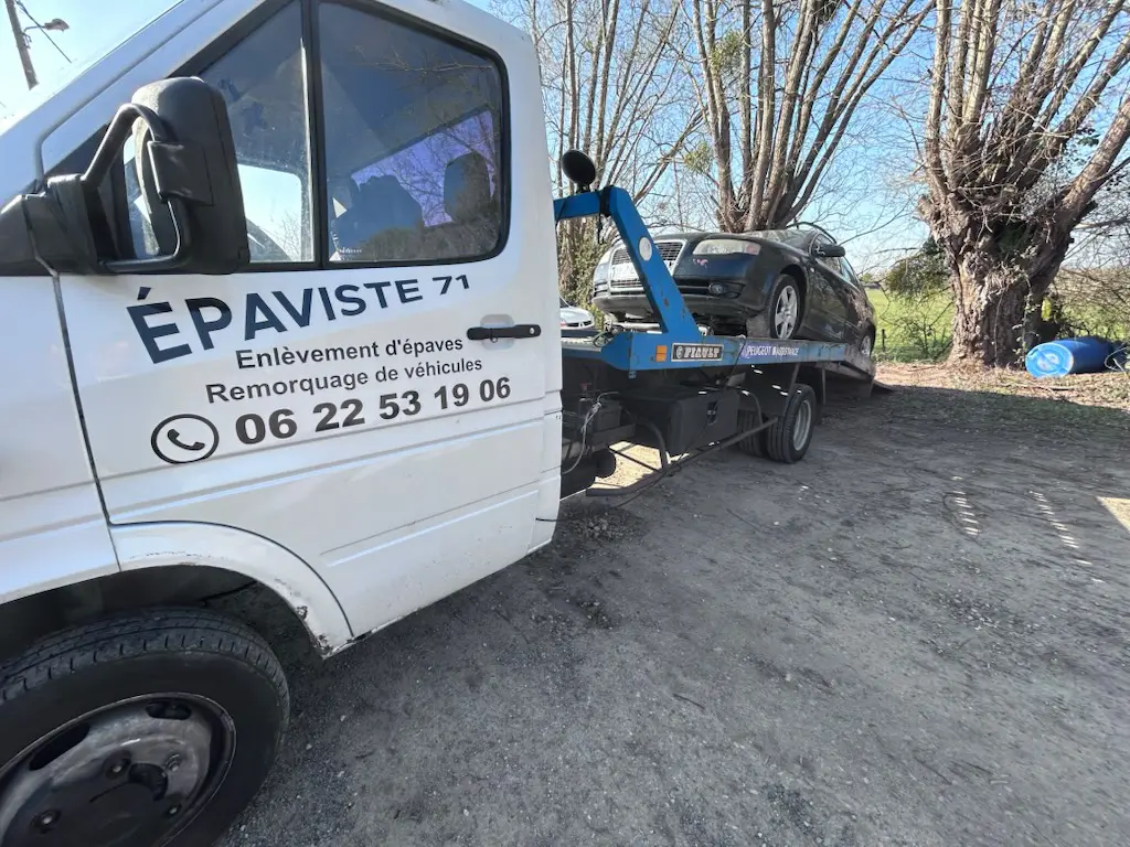 épaviste 71 - enlèvement épave gratuit en Saône-et-Loire